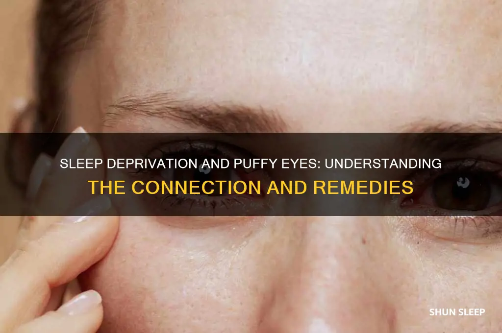 do my eyes get puffy when i lose sleep
