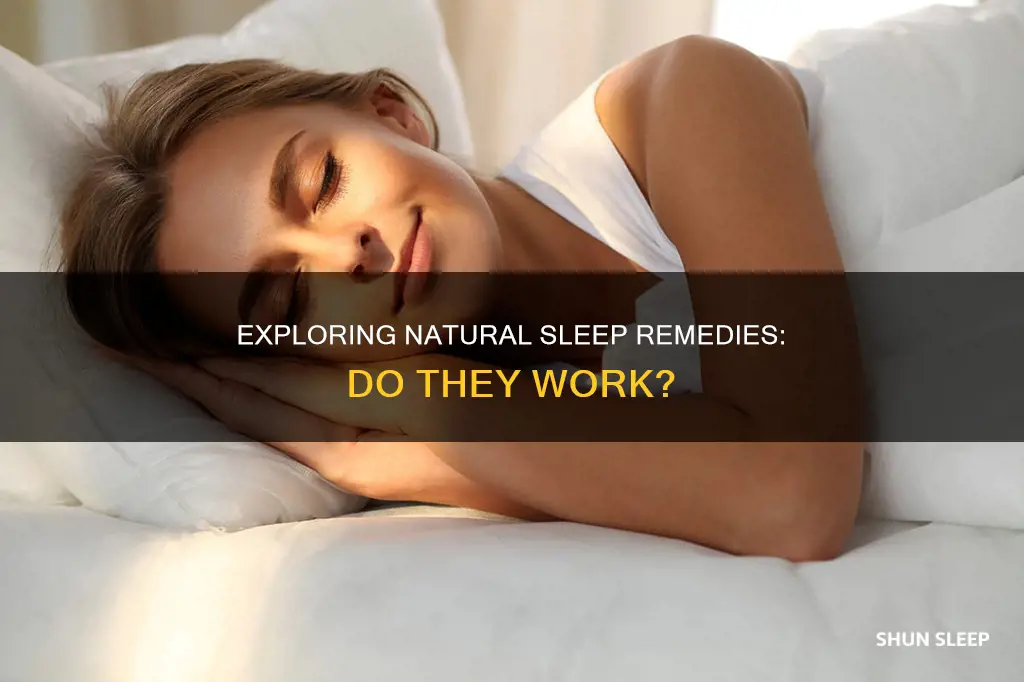 do natural sleep remedies work
