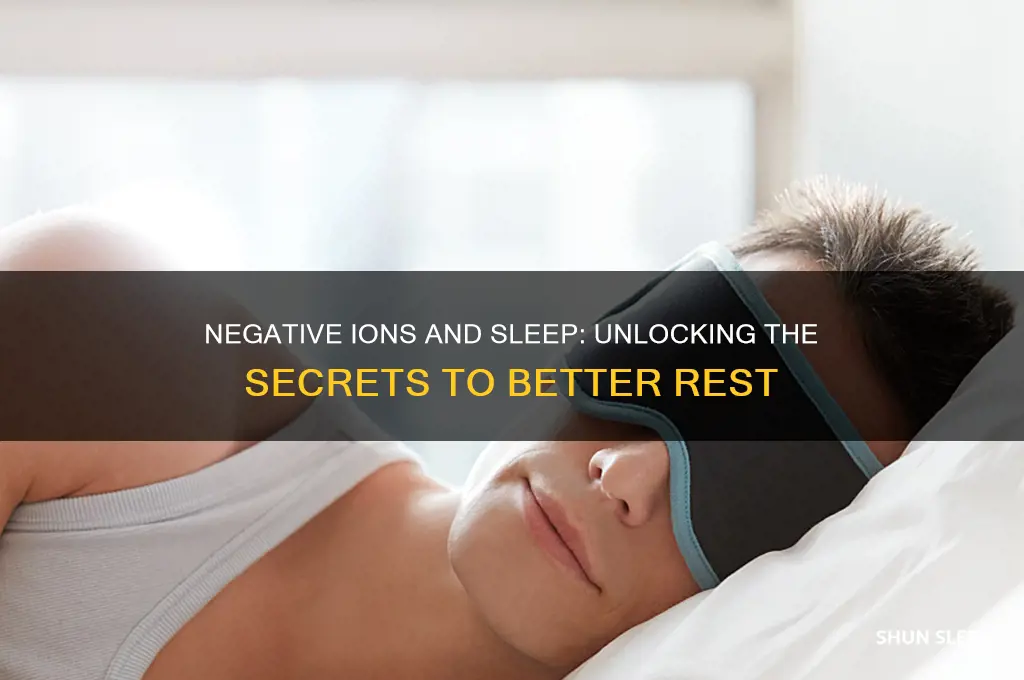 do negative ions help you sleep