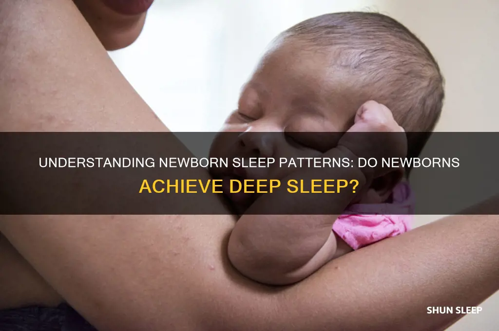 do newborns get deep sleep