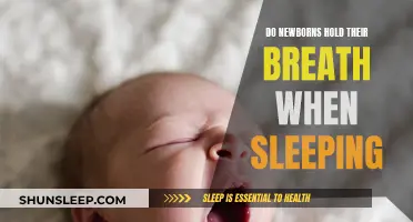 Newborn Sleep: Holding Breath and What It Means