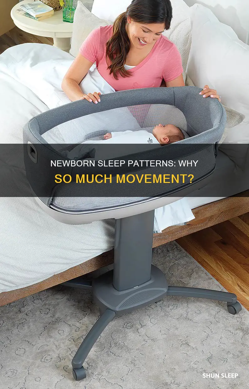 do newborns move a lot when they sleep