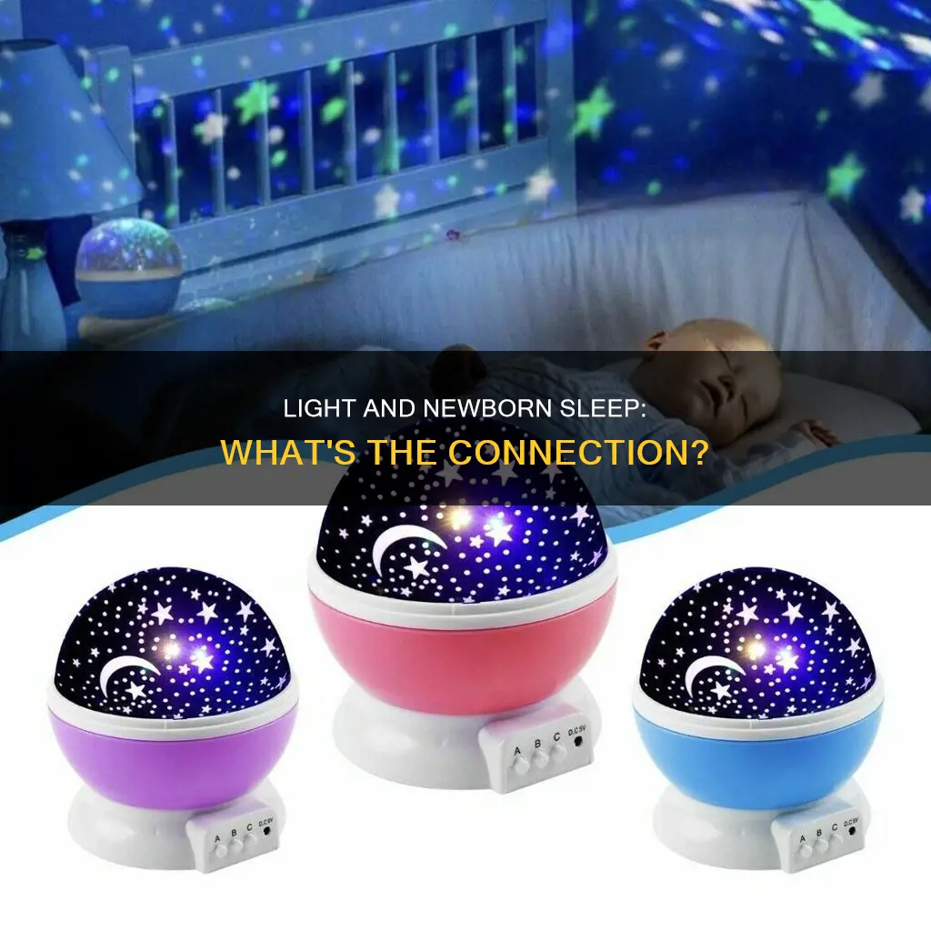 do newborns need light to sleep
