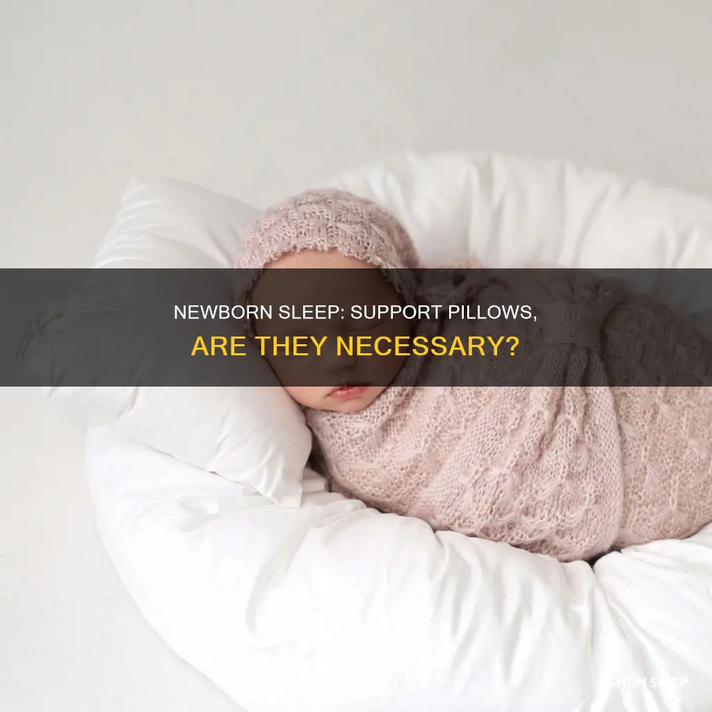 do newborns need support pillows to sleep