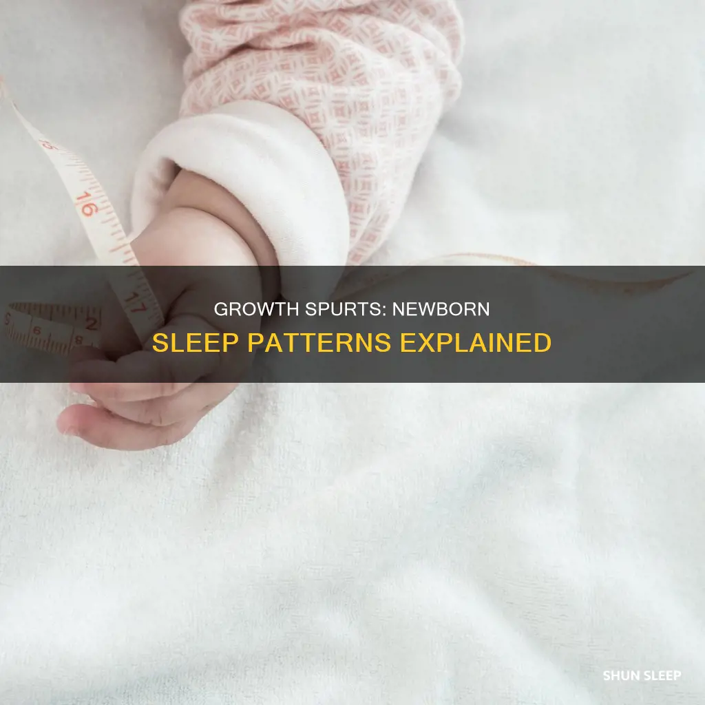 do newborns sleep a lot after a growth spurt
