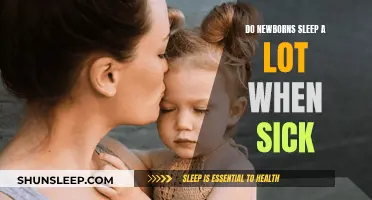 How Newborns Sleep Patterns Change When They're Sick