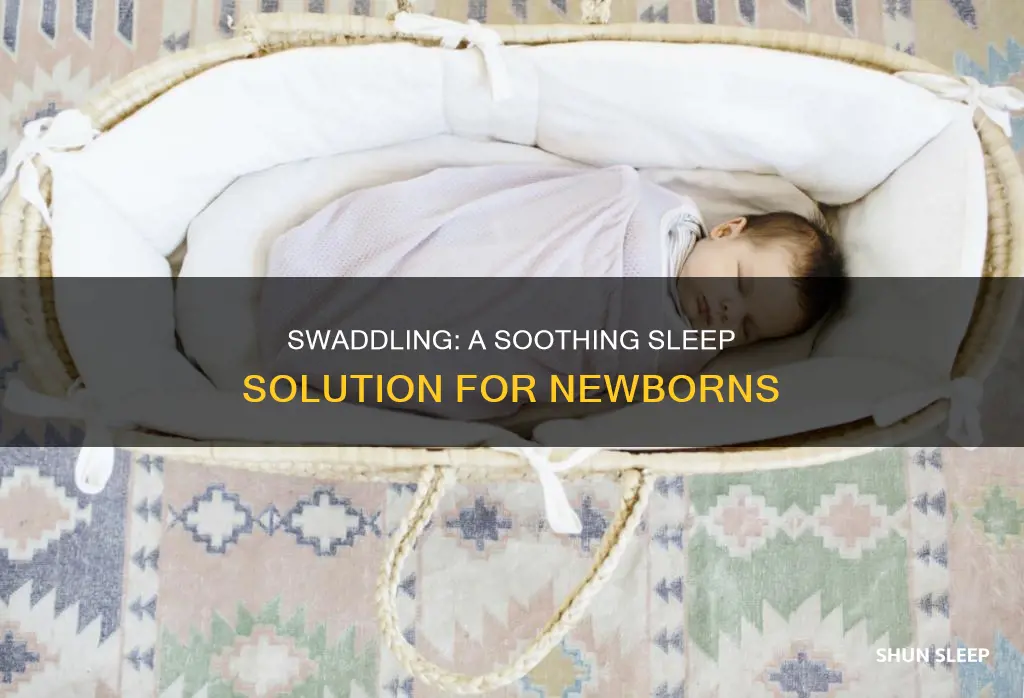 do newborns sleep better swaddled