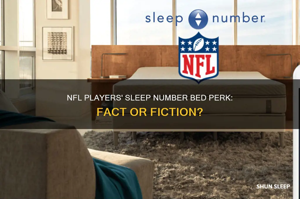 do nfl players get a free sleep number bed