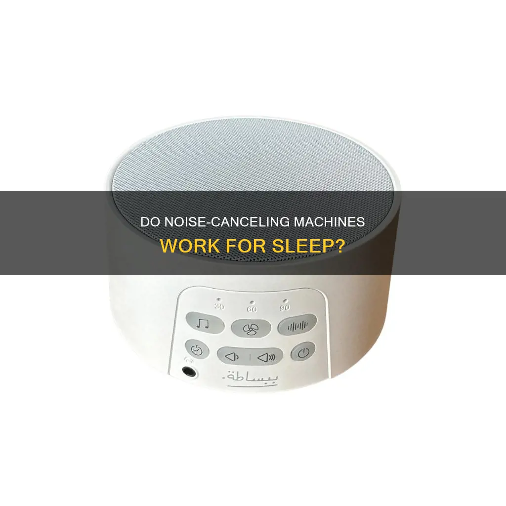 do noise canceling machine for sleep work