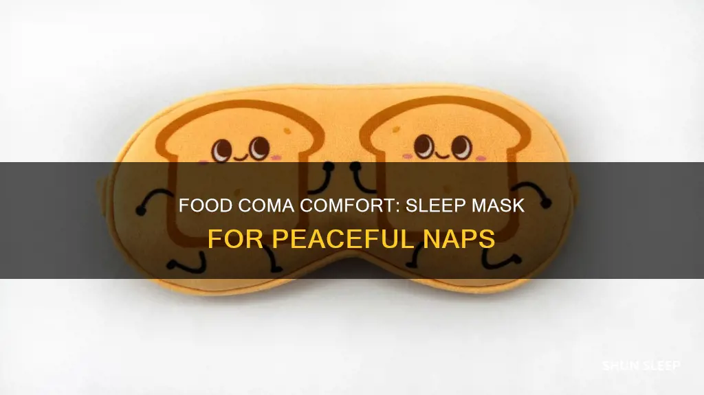 do not disturb i wake for food sleep mask