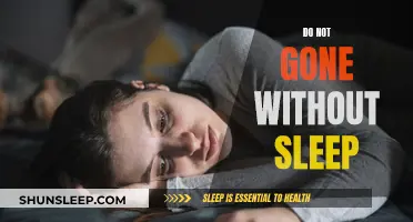 Sleep Deprivation: A Dangerous Path to Tread