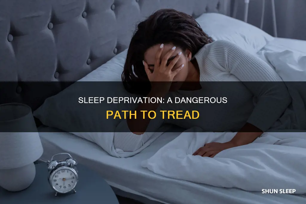 do not gone without sleep