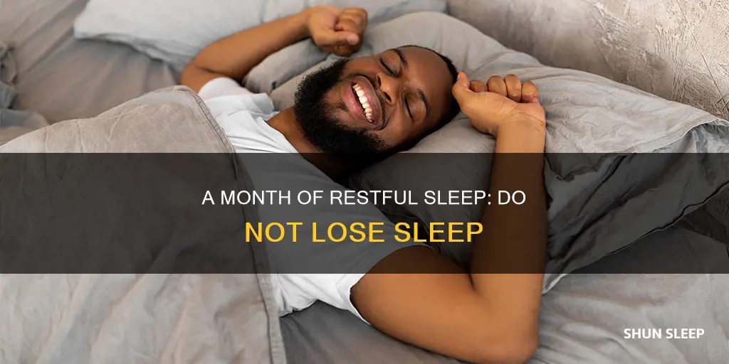 do not lose sleep ebook 30-day trial