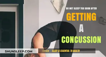 Avoid Early Sleep: Concussion Recovery Tips for Better Healing