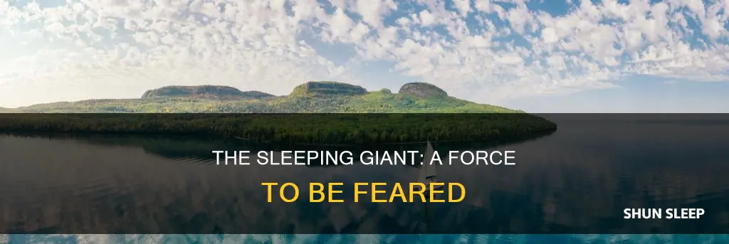 do not wake a sleeping giant