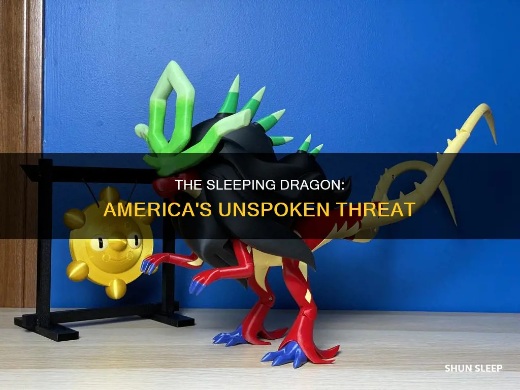 do not wake the sleeping dragon in response to america