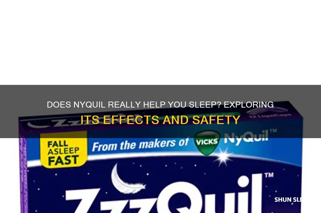do nyquil help you sleep
