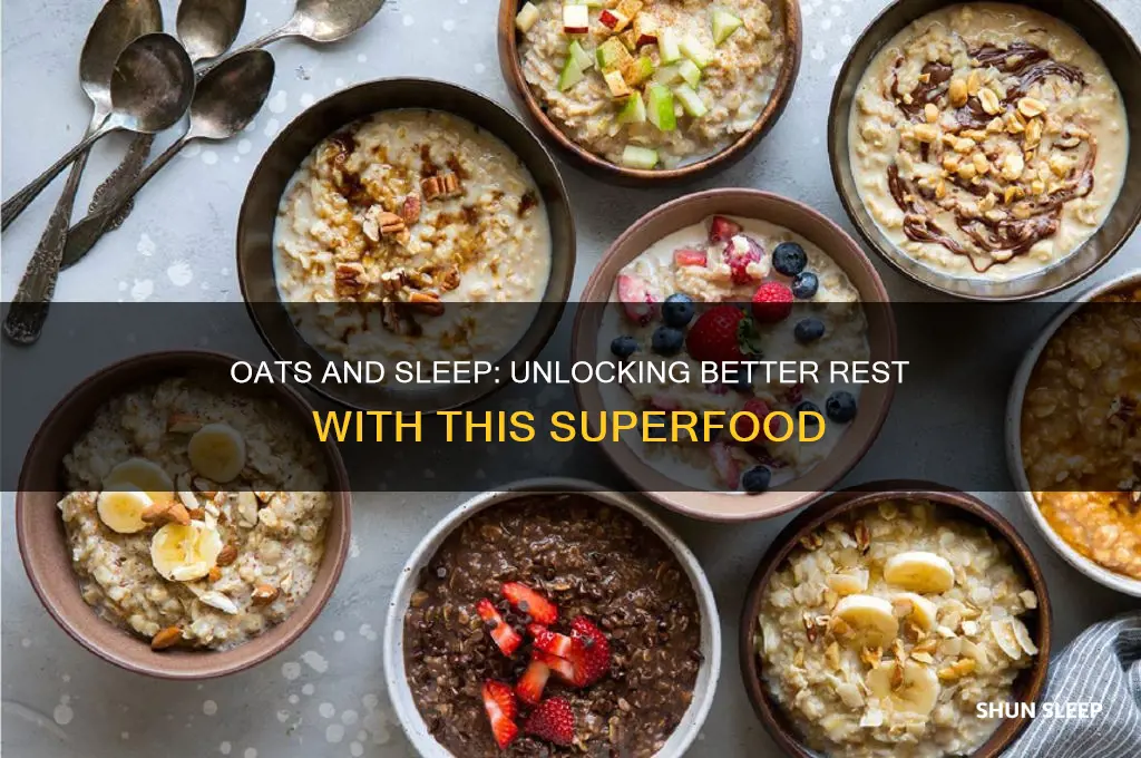 do oats help sleep