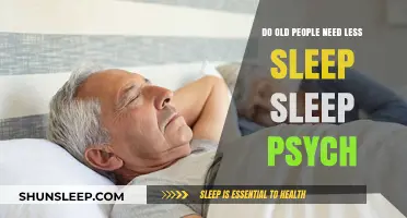 Psychology of Senior Sleep: Do Elders Need Less Rest?