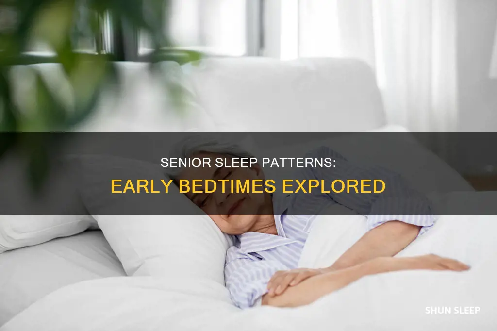 do old people sleep early