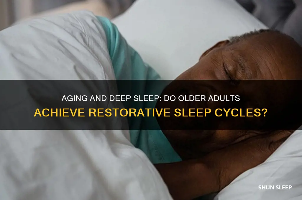 do older people get deep sleep cycle