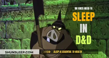 Orc Sleep Habits in D&D: Do They Need Rest?