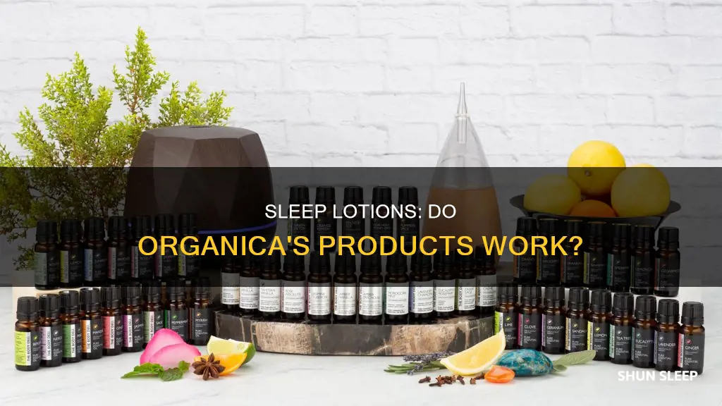 do organica sleep lotions work