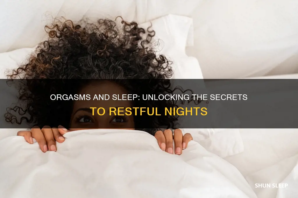 do orgasms help you sleep