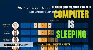 Outlook Rules and Alerts: Do They Work When Asleep?