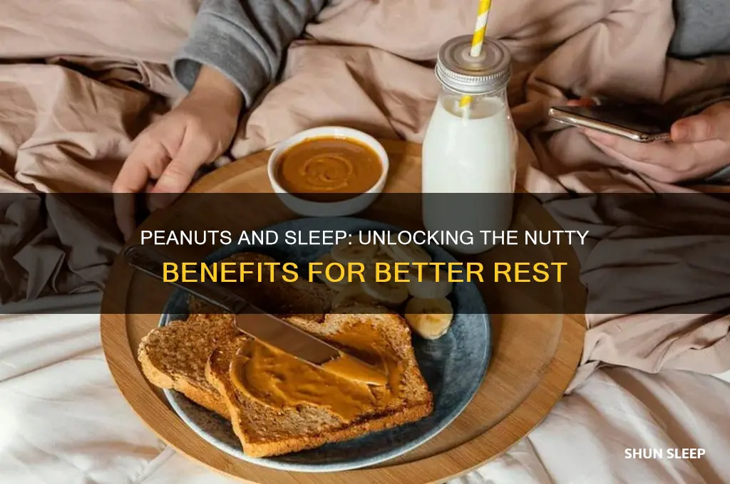 do peanuts help sleep