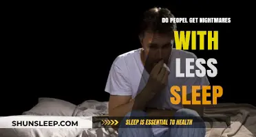 Less Sleep, More Nightmares? Exploring the Sleep-Dream Connection