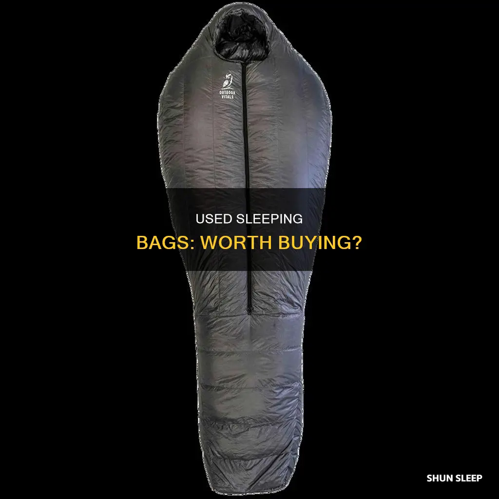 do people buy used sleeping bags