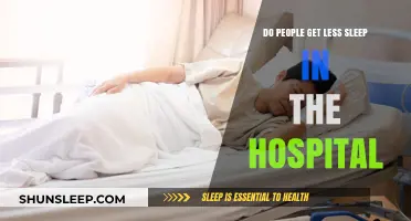 Hospital Sleep Patterns: Do Patients Really Get Less Rest?