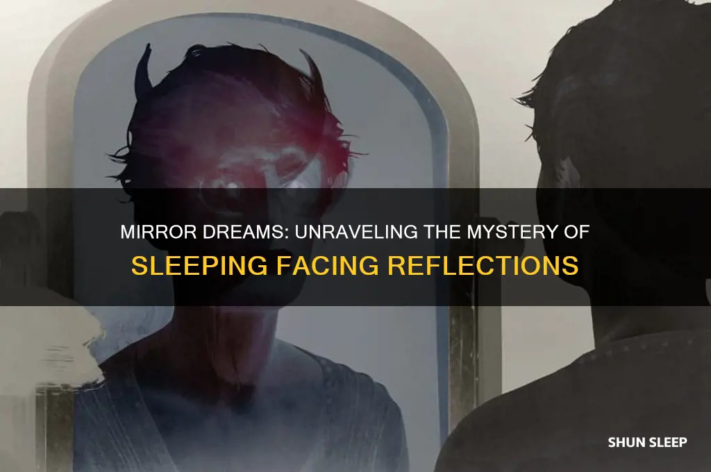 do people get strange dream sleeping in front of mirror