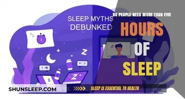 Debunking the Myth: Why 5 Hours of Sleep Might Not Cut It