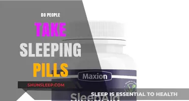 Sleeping Pills: Why Do People Take Them?
