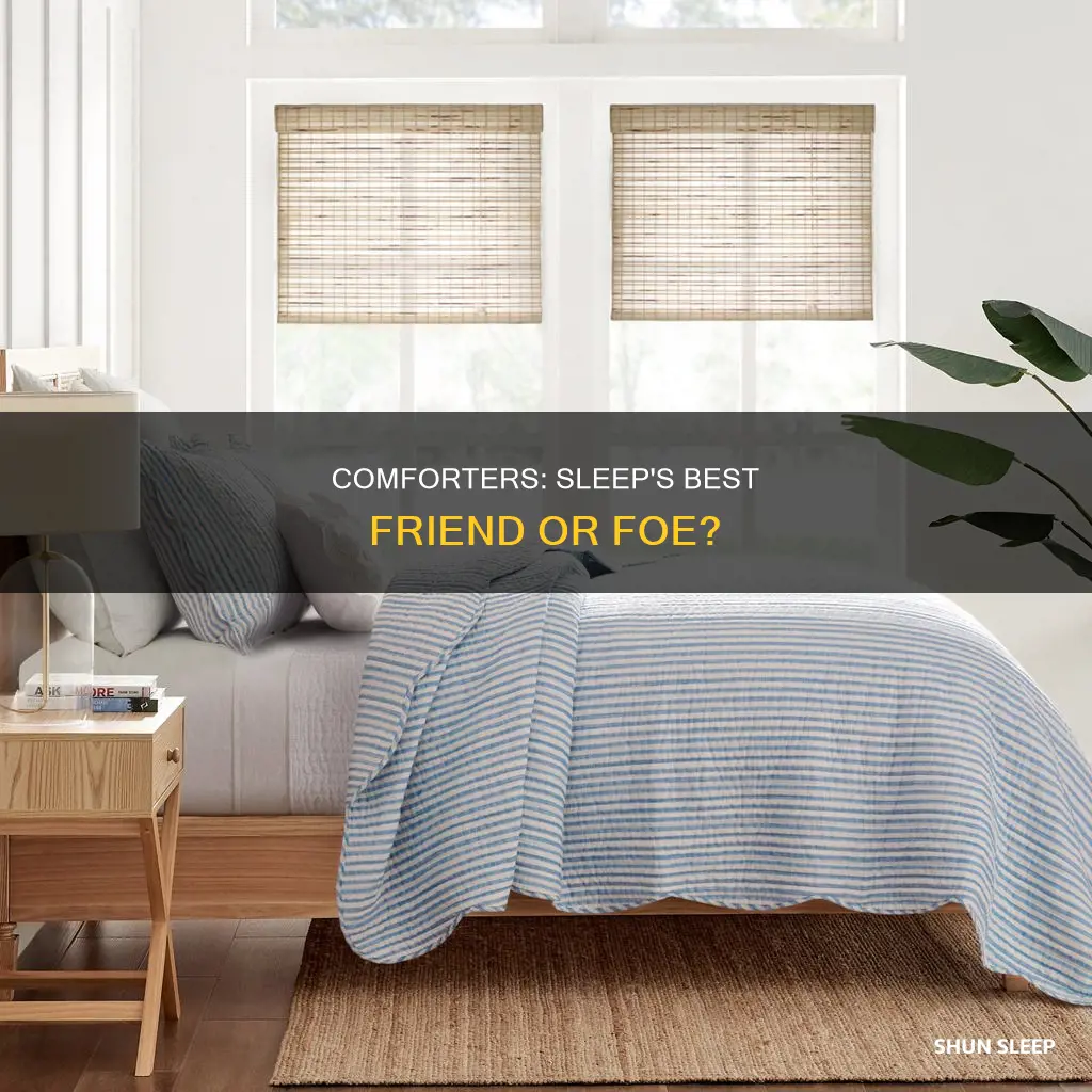 do people use their comforter to sleep with
