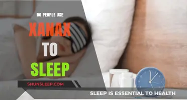 Xanax for Sleep: A Risky Remedy?