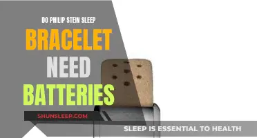 Philip Stein Sleep Bracelet: Battery Power or Not?