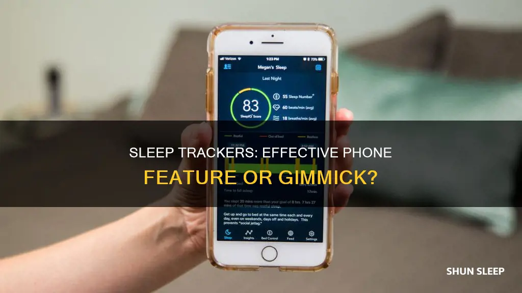 do phone sleep trackers work