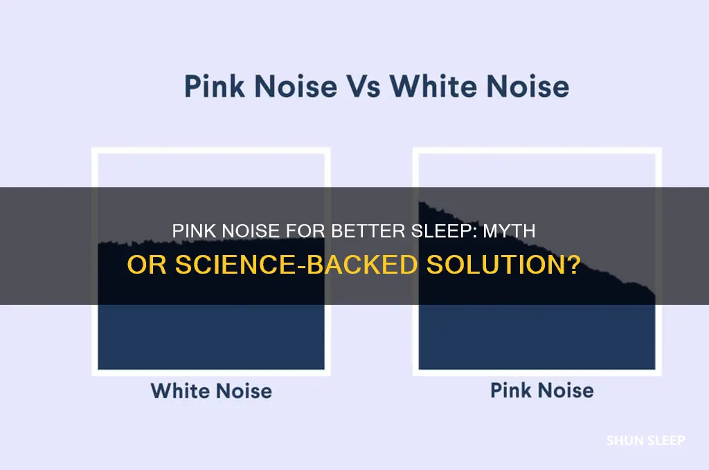 do pink noise help sleep