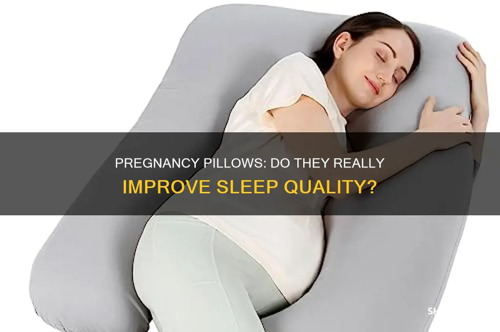 do pregnancy pillows help you sleep