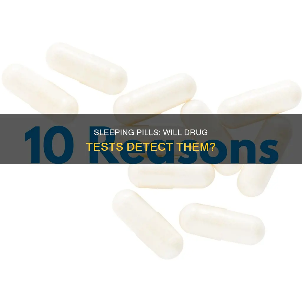 do prescription sleeping pills show up on drug test