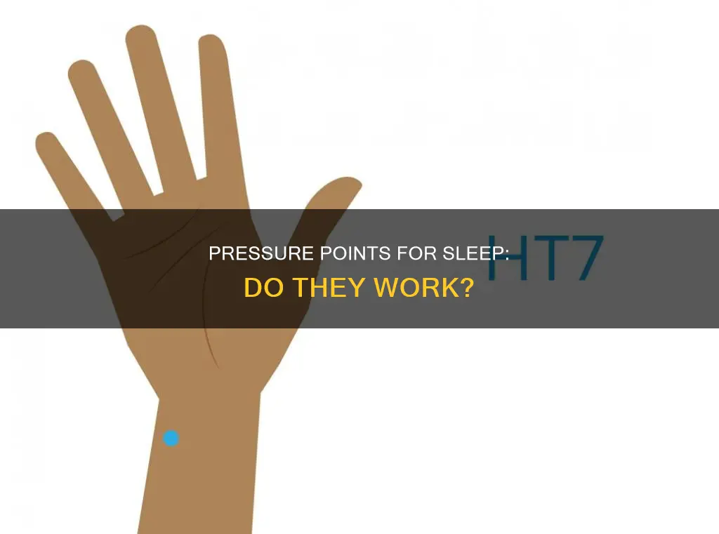 do pressure points for sleep work