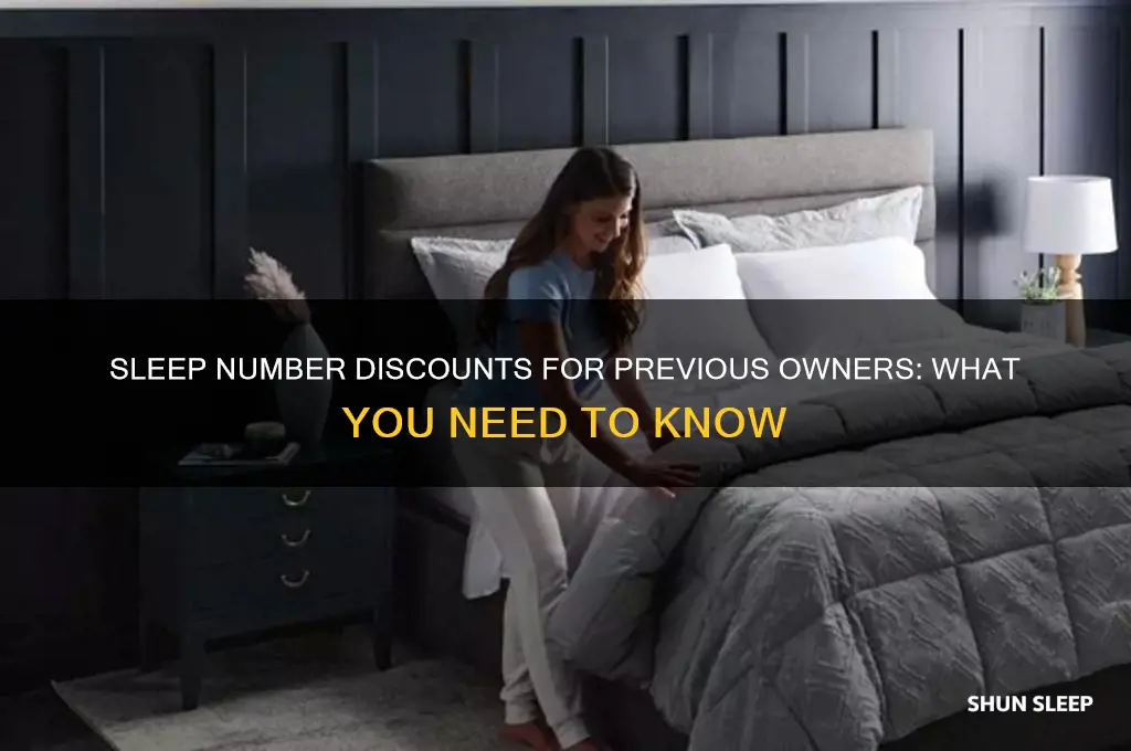 do previous sleep number bed owners get discounts