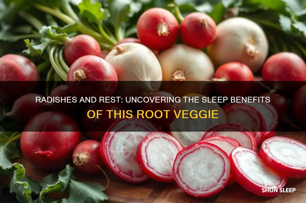 do radishes help you sleep
