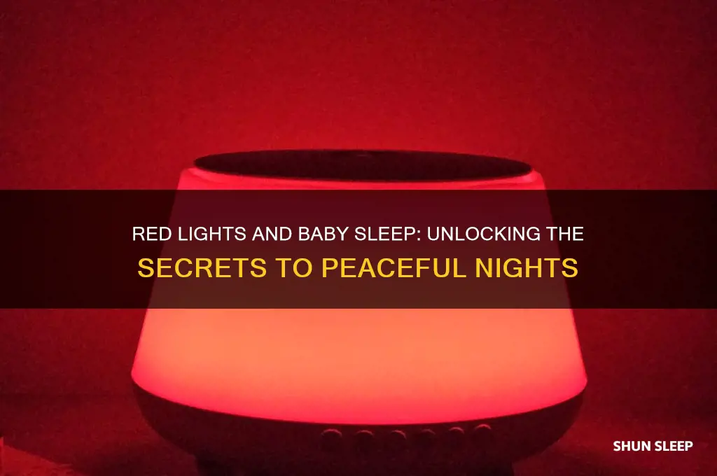 do red lights help babies sleep
