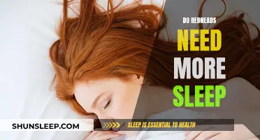 Redheads and Sleep: Is There a Special Connection?