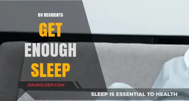 Are Residents Getting Enough Sleep? Exploring the Impact on Health and Performance