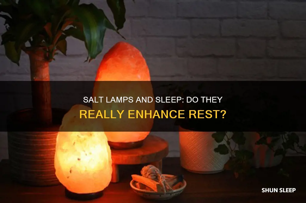 do salt lamps help witj sleep